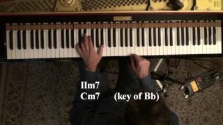 Jazz Piano College 302 Autumn Leaves advanced improv [upl. by Hoxie]