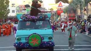 Macys Christmas Parade Universal Studios OrlandoDec 2012 [upl. by Felipa]