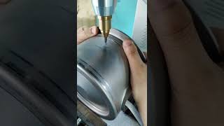 name printing on steel utensils technical fault machine work tools kit work [upl. by Lukash]