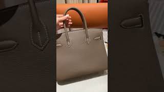 Hermès Birkin 35 Togo Havane Ardeness with Gold Hardware [upl. by Rehotsirhc]