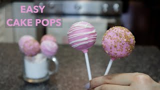 Easy Cake Pop Tutorial [upl. by Vladamir]