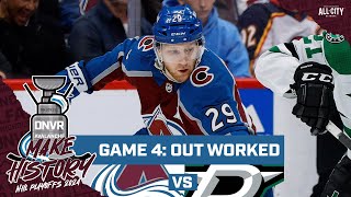 Colorado Avalanche have disaster Game 4 against Dallas Stars [upl. by Nickolas]