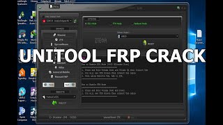 UNITOOL FRP CRACK QUITAR CUENTA GOOGLE MTK QUALCOM SPD READ PATTEN FREE DOWNLOAD V301 [upl. by Bevon104]