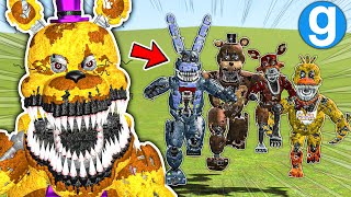 NEW FNAF 4 Ultimate Nextbot Pack Spotlight GMOD Five Nights at Freddys [upl. by Ahsrav615]