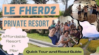 Le Fherdz Private Resort I Pilar Bataan I YAM Capitol MC lefherdzprivateresort privateresortbataan [upl. by Nyrehtac953]