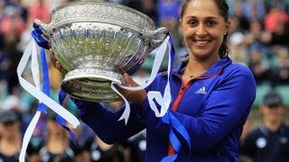 2012 AEGON International Final WTA Highlights [upl. by Sharline424]