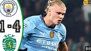 Manchester City vs Sporting 14 Highlights ampAll Goals 2024HD [upl. by Dong]