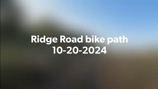 Ridge road bike path [upl. by Karylin383]