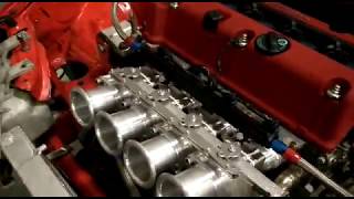 Rzcrew Garage Billet Individual Throttle Bodies K20A Dyno [upl. by Kylah]