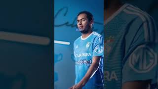 ¡Fino y elegante Sporting Cristal presentó su camiseta oficial para la temporada 2024 🔵🔥 shorts [upl. by Carper]