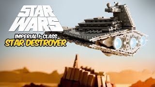 LEGO Star Destroyer Jedha City MOC [upl. by Lorianna]