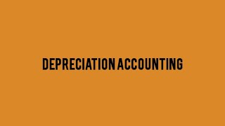 Depreciation Accounting  Calculate Amount of Depreciation [upl. by Crockett]