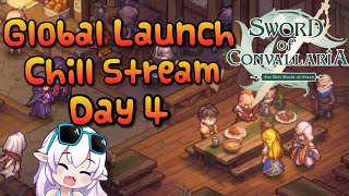 Tower Climbing amp Spiral Grinding Day 4  Sword Of Convallaria Global [upl. by Annamarie13]