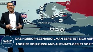 PUTINS KRIEG quotMan bereitet sich auf Angriff von Russland auf NATOGebiet vorquot Das HorrorSzenario [upl. by Leahkim]