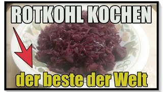 ROTKOHL KOCHEN ▶ Einfach und mega lecker [upl. by Sabra]