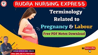 Terminology Related to Pregnancy amp Labor in Hindi  Basics of Pregnancy [upl. by Hibbitts]