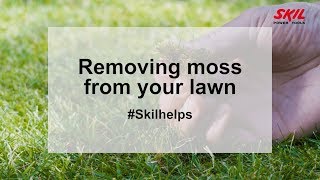 Removing moss from your lawn [upl. by Anai]