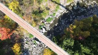 Pont suspendu  Gorge de Coaticook [upl. by Hsenid]