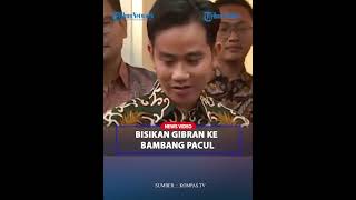 SENYUMAN Gibran Rakabuming Disentil Bisikan Bambang Pacul [upl. by Nevil]