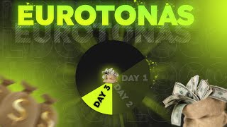 🔴LIVE🔴EUROTONAS 1€  2MIN  DAY 3 [upl. by Eidnarb]