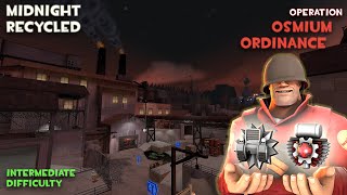 Team Fortress 2 Operation Osmium Ordinance  Midnight Recycled  Potato MVM Walkthrough [upl. by Anan]