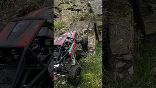 Axial Capra 4ws rc crawling [upl. by Eelaroc]