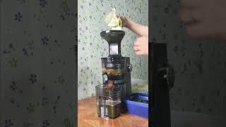 Healthy Juice  A natural extract from fruits and vegetables using Hurom Juicer [upl. by Eelessej]