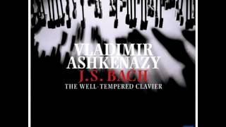 J S Bach Welltempered Clavier Vol 1 F Major BWV 858 Fugue V Ashkenazy [upl. by Ekrub]