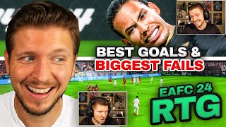 My Best GOALS amp FUNNIEST Moments of FC 24 [upl. by Aerdnwahs]