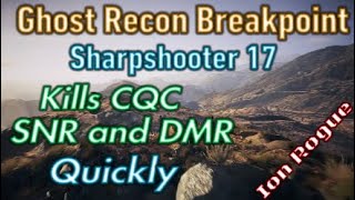 Ghost Recon Breakpoint Sharpshooter rank 17 challenge 3 [upl. by Lanford]