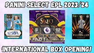 Panini Select Premier League 202324 International Box Opening Peacock Autograph hit [upl. by Bayard56]