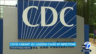 COVID JN1 variant now leading cause of infections in United States CDC says [upl. by Eadwine]