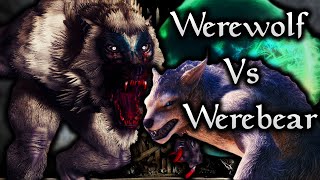 Skyrim Life as a Werewolf Episode 12  Werewolf vs Werebear [upl. by Adin688]