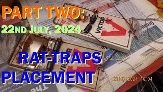 The Rat Trapper PART TWO of Threepart Video on RatTraps Placement 22nd July 2024 [upl. by Innad429]