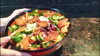 Fattoush Salad Healthy Salad recipe [upl. by Ayik]