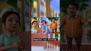 POPAT LAAL TRY FLIRTING tarakmehtakaultachashma TMKOC indiantvshow shorts [upl. by Eesak]