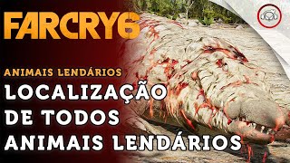 Far Cry 6 A localização de todos animais lendários  super dica PTBR [upl. by Ahsaek]