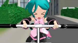 【MMD Cup 5】Chibi amp Petit Miku Hatsune【第5回MMD杯本選】 [upl. by Anar]