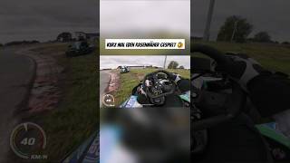 Vorsicht Pfütze😅 kart karting kartfahren gokart motorsport mariokart funny crash fail [upl. by Walrath]