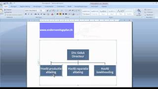 Organogram maken [upl. by Shandra999]