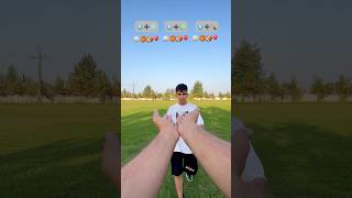 Asmr Hand Catching Ball🤲🏀🏈🎈 amsr ball hand shorts short goalkeeper challenge [upl. by Noirret]