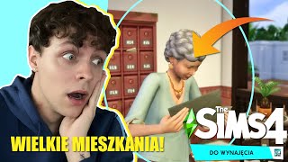 NOWY DODATEK DO SIMS 4 MNIE ZSZOKOWAŁ  DO WYNAJĘCIA nie uwierzycie [upl. by Namielus]