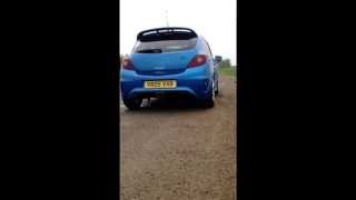 Corsa VXR Milltek exhaust Pull off [upl. by Oenire861]