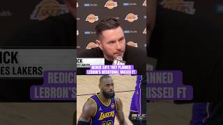 JJ Redick on LeBrons intentional missed FT in the final seconds vs the Suns [upl. by Izzy]