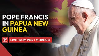 LIVE  Pope Francis in Papua New Guinea  Meeting with the Authorities  September 7 2024 [upl. by Ttocs]