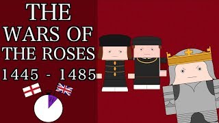 Ten Minute English and British History 16  The Wars of the Roses [upl. by Eaneg276]