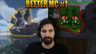 POCZĄTEK LEPSZEGO MINECRAFTA PEŁNEGO NIESPODZIANEK  BETTER MINECRAFT 1 [upl. by Orabel]