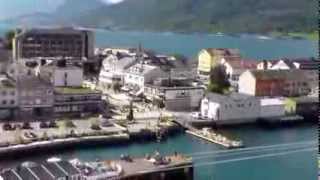 Andalsnes Norway Cruise Pier [upl. by Naihs]