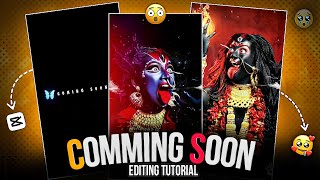 Kali puja coming soon video editing  Kali puja video editing capcut  Capcut video editor [upl. by Isadora]