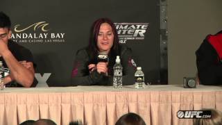 The Ultimate Fighter 17 Finale Postfight Press Conference Highlight [upl. by Gnirol126]